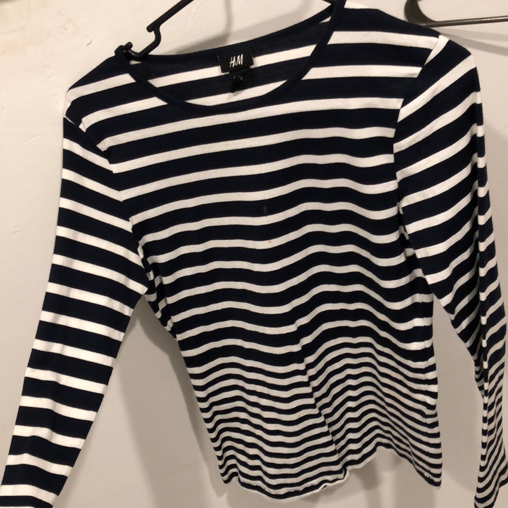 long sleeve stripped shirt